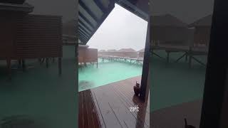 rainy season in Maldives