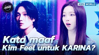 [IND/ENG] Karina menerima pesan 'maaf' dari Kim FeelㅣSynchro U : EP. 10-2ㅣKBS WORLD TV 241210