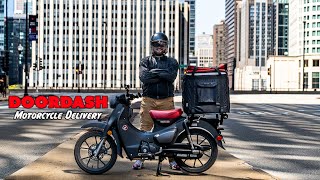 Honda Super Cub Delivery Day: DoorDash Adventures in Chicago