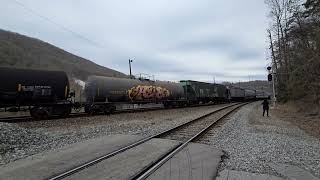 Norfolk Southern 143 heading South at Harriman Junction