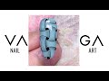 crochet effect nail art idea 2022 video vaga tutorial