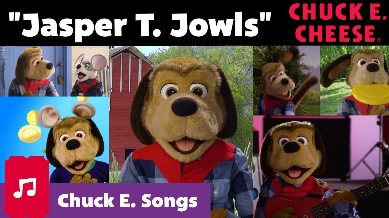 Jasper T. Jowls | Chuck E. Cheese Songs - YouTube