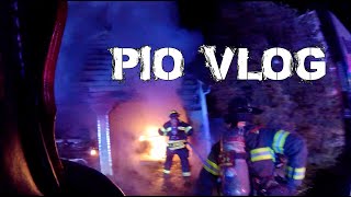 PIO Vlog - Garage Fires and Cat Rescue