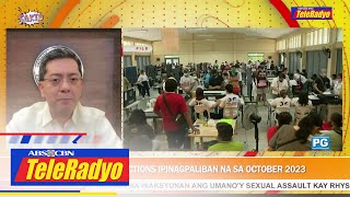 Garcia: Tuloy-tuloy ang paghahanda sa Bgy. at SK elections para sa susunod na taon | 13 Oct 2022