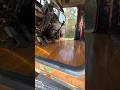 Oak Wood Floors In The 2002 Bed & Breakfast Peterbilt 🔥🔥🔥 #bigrig #trucking #peterbilt #cat