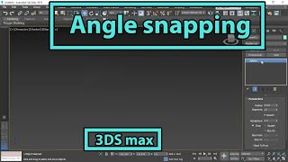Angle snapping | 3ds max tutorial | study Edutech | Hindi Tutorial