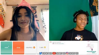 IShowSpeed chats with girls on Ome TV #ishowspeed #ronaldo #showspeed #ometv #messi