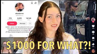 A Makeup Artist Tried To Expose An Influencer For Charging For Content