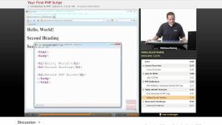 PHP - First Script (Hello World)
