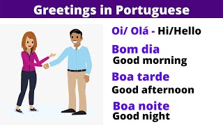 Basic Portuguese Greetings That You Should Know. Learn Portuguese.