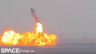 Elon Musk's SpaceX Starship SN10 Explodes shortly after Landing