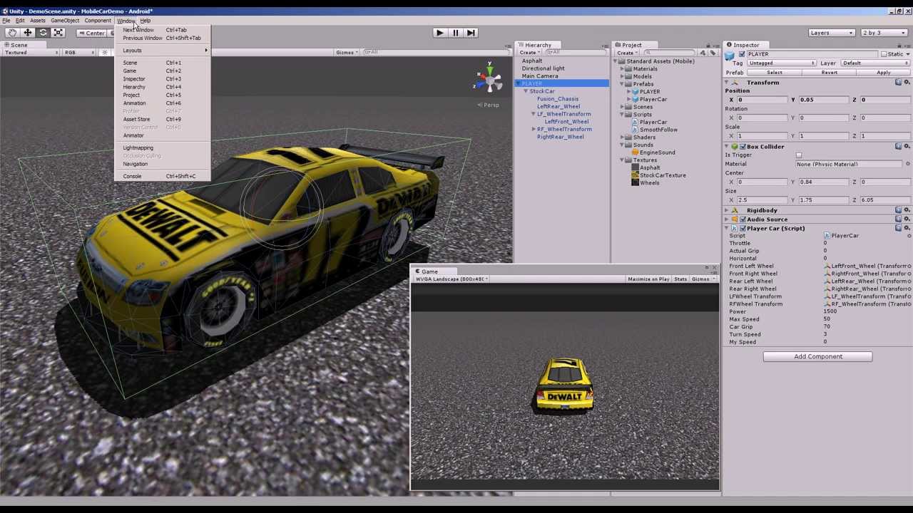 Creating A Mobile Optimized Vehicle In Unity - Unity Game Engine - YouTube