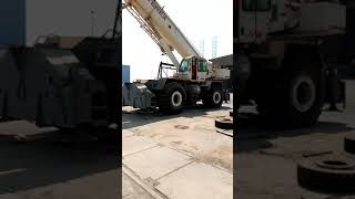 Terex RT 1120 First run after 4 years #engine info#