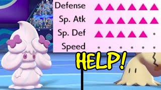 Alcremie with crazy moveset - All Cute Team. Ribbon Sweet Online Ranked Battle Pokemon Sword Shield