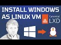 Install Windows 11 VM on Ubuntu Linux Server! 🐧🔥 DevOps | Microsoft | Virtualization