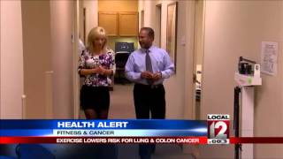 Health Alert: Exercise lowers risk for certain cancers