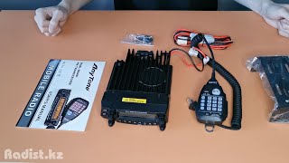 Рация автомобильная AnyTone AT-588UV. Распаковка