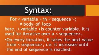 Grade 8 Computer Ch 8 Iterative Statements in Python Part 1