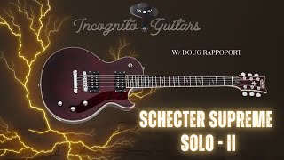 Schecter Solo-II Supreme Black Cherry w/ Doug Rappoport