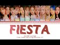 IZ*ONE (아이즈원) - FIESTA (Color Coded Lyrics Tradução/Legendado Eng/Rom/Han/Pt-Br 가사)