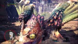 【MHW】闘技大会01 プケプケ 片手剣 ソロSランク 02'27\