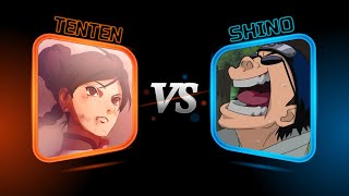 TENTEN VS SHINO (NARUTO STORM MUGEN TOURNAMENT)