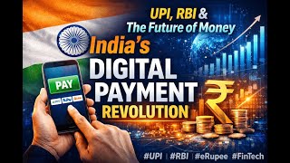 India’s Digital Payment Revolution | UPI, e-Rupee & the Future of Finance