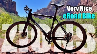 Vanpowers City Vanture eRoad Bike filmed in Zions