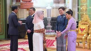 Presiden Joko Widodo Hadiri Royal Audiensi dengan Raja Thailand, Bangkok, 18 November 2022