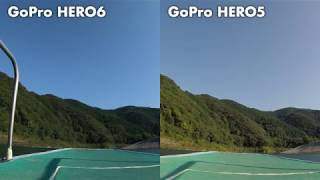 GoPro HERO6とGoPro HERO5　手ブレ補正比較動画【色味の違い】