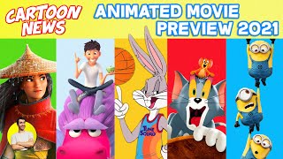 Every ANIMATED MOVIE 2021 - All 32 Movies Previewed & Explained | CARTOON NEWS