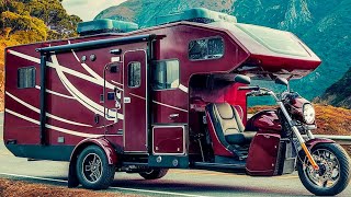 Solar-Powered Travel with the 2025 Camper Tricycle RV\