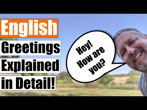 What is a good greeting?