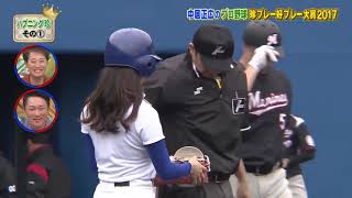 【プロ野球】珍プレー好プレー大賞2017【日本野球】可愛球童