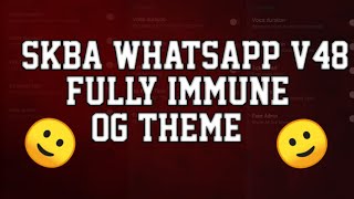 SKBA MODZ WA V48 SECONDARY - FAST SENDING - ALL IMMUNE BUTTON - AUTO ADMIN(FAKE)-  - VOICE CHANGER