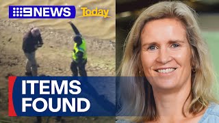 Items of interest recovered after new search for missing Ballarat mum | 9 News Australia
