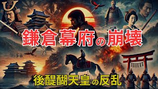 【日本の歴史】鎌倉幕府の崩壊と後醍醐天皇の反乱