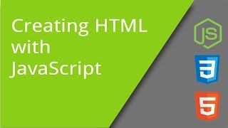 Creating HTML Content with JavaScript
