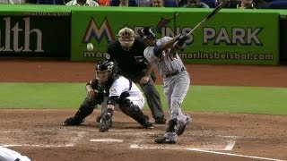 DET@MIA: Jackson's RBI single gets Tigers on board