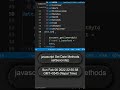 JavaScript set Date Method setSeconds #shorts #html