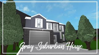 Roblox Welcome To Bloxburg Gray Suburban House