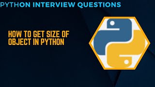Python Get size of object#pythonprogramming#python#pythonpractice#pythonsizeofobject#getsizeof