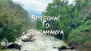 Bisle Ghat to Kukke Subrahmanya Monsoon Scenic Drive [4K]