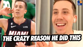 Duncan Robinson Reveals The WILD Story Behind Why He Taunted The Celtics Crowd