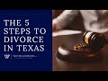 5 Steps in a Divorce