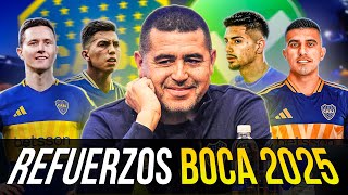 💥 🇸🇪 ASÍ ESTÁ EL MERCADO DE PASES DE BOCA Y LOS REFUERZOS 2025 | NOTICIAS BOCA HOY