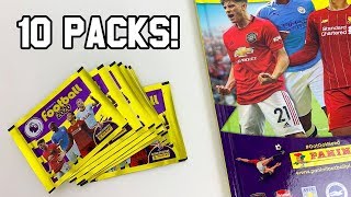 trying to *COMPLETE* my Panini FOOTBALL 2020 Sticker Album!! (10 packs!)