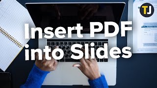 How to Insert a PDF into Google Slides