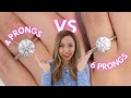 4 Prong vs 6 Prong Ring | Which One Is Better?