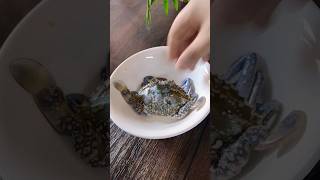 طريقة تنظيف الكابوريا 👍 How to clean crab